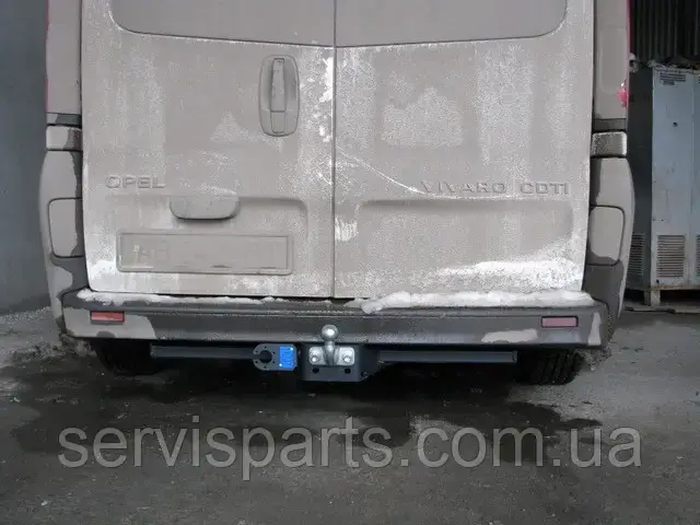 Съемный фаркоп на Opel Vivaro 2001-2014 (Опель Виваро) литой крюк - фото 2 - id-p1629132883