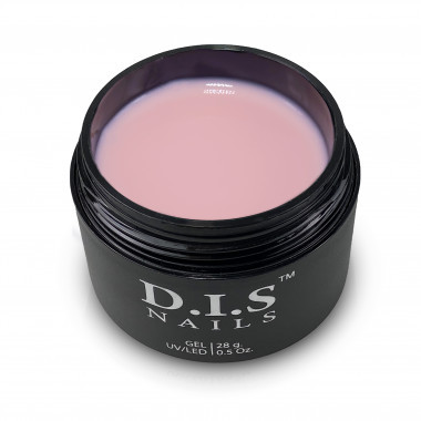 DIS 1-фазний гель D.I.S Nails HARD COVER SATIN, 28 р. (Камуфлюючий бежевый персик)