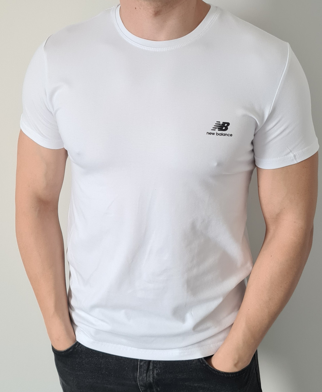 SALE Футболки чоловічі New Balance білі XL