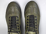 Легкі хакі кросівки літнє чоловіче взуття великих розмірів Rosso Avangard DolGa Oliva Perf BS, фото 10
