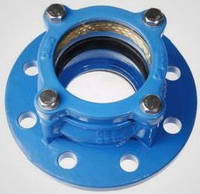 Адаптер фланцевий для ПЕ, ПВХ труб Ду50/63