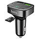 FM-модулятор автоадаптер Hoco E59 Promise QC3.0 Bluetooth, фото 6