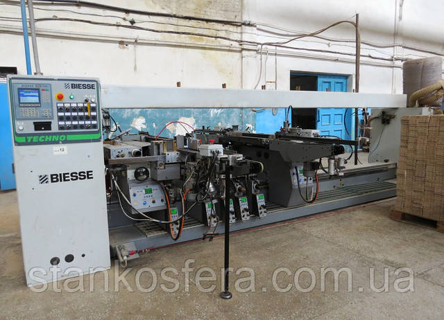 Свердлильно-присадковий верстат Biesse Techno F7/5 бу (Італія) прохідний типу 06г.