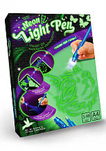 Набір для малювання ультрафіолетом Neon Light Pen NLP-01 з трафаретами