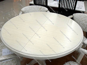 Круглий кухонний стіл колір пірті К-3 GOOD WOOD Руськополянський Меблевий Комбінат Явір, фото 3