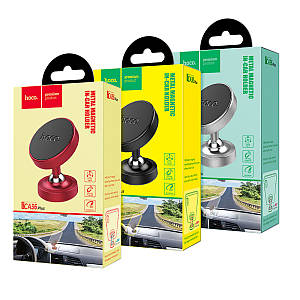 Холдер тримач для телефона магнітний Holder Hoco CA36+ Dashboard metal magneticЧервоний