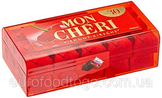 Купить Шоколадные конфеты с вишней в ликёре Mon Cheri Ferrero, цена 240 ...