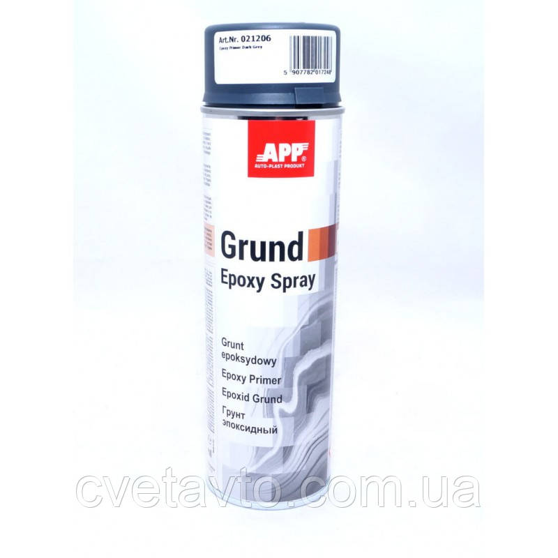 Ґрунт епоксидний APP аерозоль 500 мл, містно-сірий