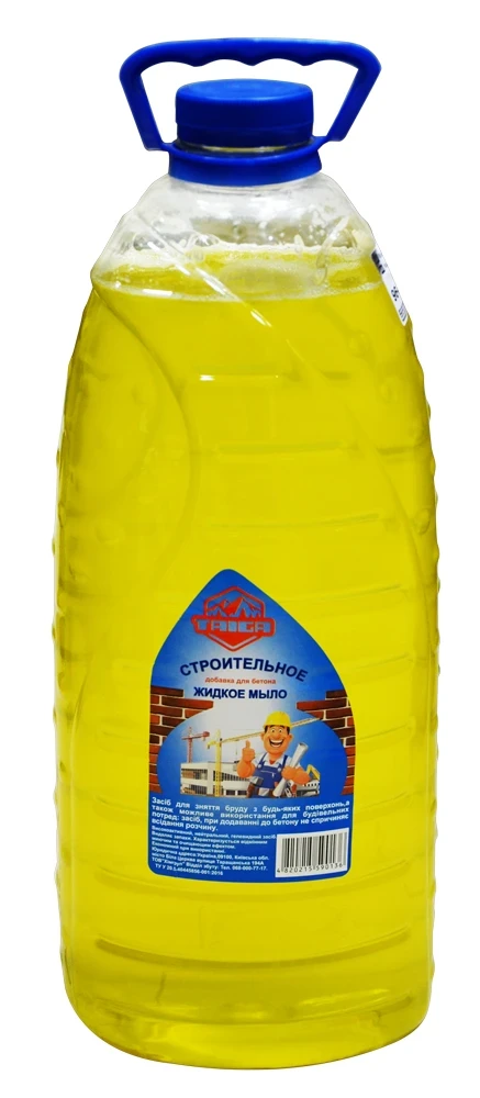 Мило рідке, будівельне, "Лимон", 5л Украина (96-053)