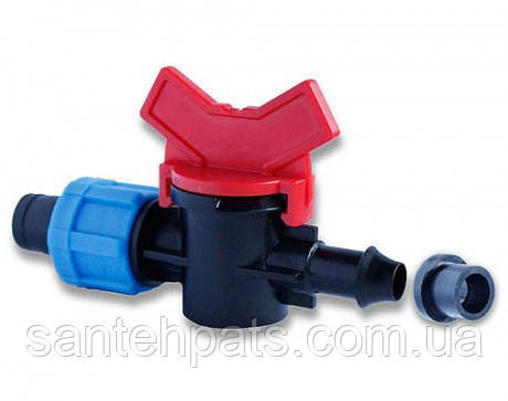 Кран крапельний полив із гумкою SL-003, фото 1