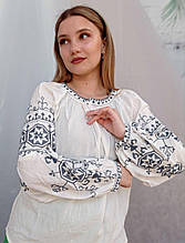 Вишиванка жіноча на батисті, 42-46 р-ри