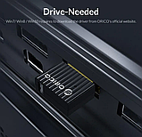 Bluetooth-адаптер Orico USB Bluetooth 5.0 приймач передавач для комп'ютера, ноутбука Black (BTA-508), фото 5