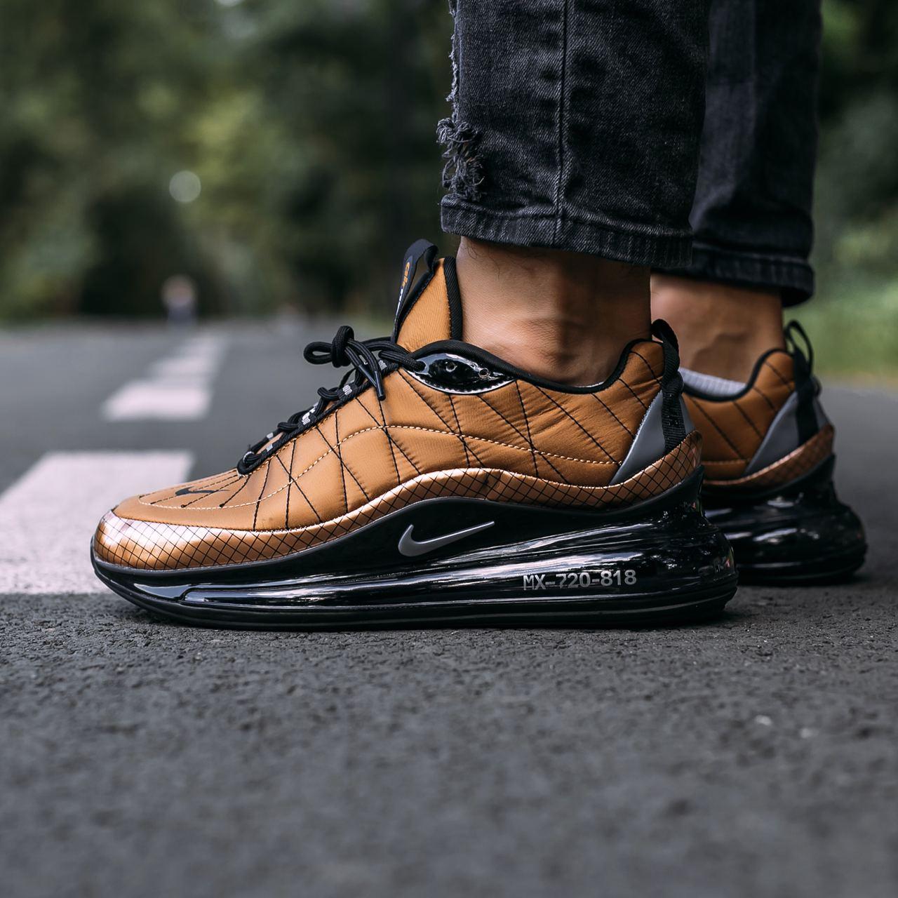 Кросівки чоловічі коричневі Nike Air Max Termo Bronze MX-720-818 (01519)