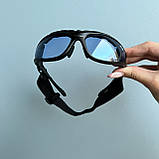 Тактичні окуляри зі змінними лінзами, армійські окуляри, окуляри для військових, окуляри для стрільби, антивідблиск окуляри, фото 8