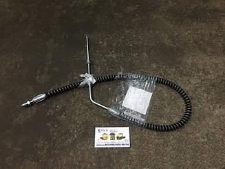 33097-3408070 Шланг ГУР ГАЗ 3309, 4301, ГАЗ 66 довга трубка (пр.о Україна) (рукав SEMPERIT) ЄВРО обтискання