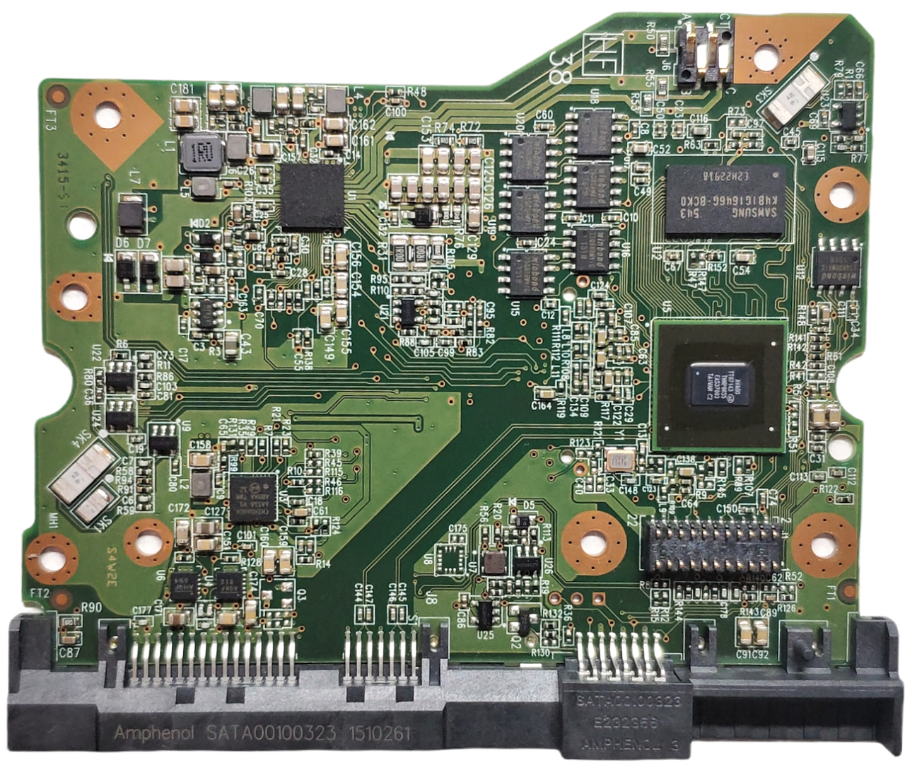 Плата HDD PCB 2060-800002-007 REV P1 800002-207 WD WD6001FSYZ, фото 1