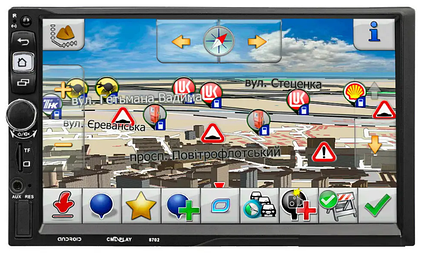 Мультимедійна автомагнітола MP3 8702 BT Android, фото 2