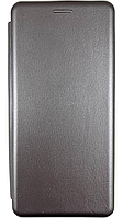 Кожаный чехол книжка Elegant на Samsung Galaxy A33 5G (самсунг а33) серый