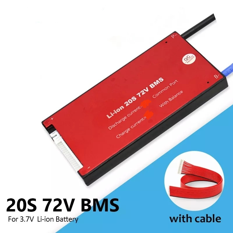 Плата BMS Daly Li-ion 20S 72 вольти 40 ампер