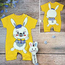 Пісочник та іграшка-пищалка "Зайчик" Розміри: 3,6,9 місяців (03347-1)