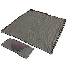 Спальний мішок Outwell Contour Reversible/+2 °C Dark Purple Right (230372), фото 4