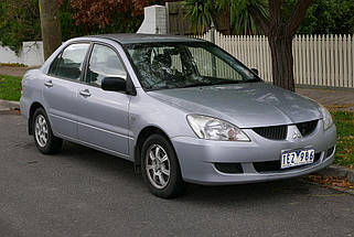 Mitsubishi Lancer IX амортизатори передні від 2003 р. з двигуном 2.0, Амортизатор на Mitsubishi Lancer 9, фото 3
