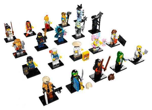 Lego ninjago movie minifigures deals