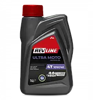 Моторное масло REVLINE ULTRA MOTO 4T 10w40 1л