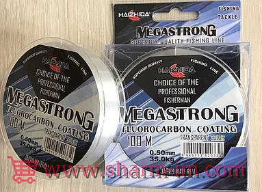 Волосінь Megastrong Fluorocarbon Coating 100 м D-0.5 мм/35 кг Прозора