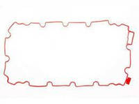 Прокладка поддона (картера) масляного Cummins ISF 2.8L ( БАЛАКОВО красный силикон ) 4980644/4980644F