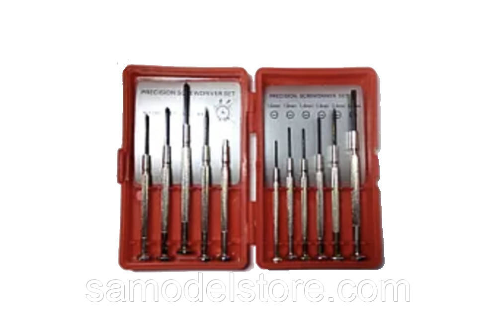 Набір прецизійних викруток Lemanso LTL10089 11 шт., фото 1