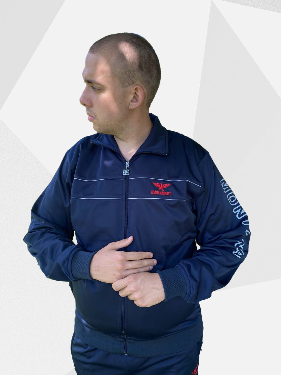 Чоловічий спортивний костюм монтана синій Вінтаж 90-х Montana sport Туреччина Спортивні костюми великі розміри