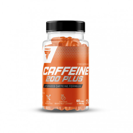 Енергетик Trec Nutrition Caffeine 200 Plus 60caps, фото 1