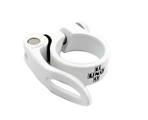 Підсідельний замок UNO QR 31,8 мм білий (XC68/F), фото 1
