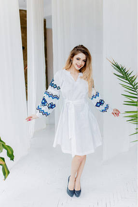 Нарядна Вишита біла сукня Христина, фото 2