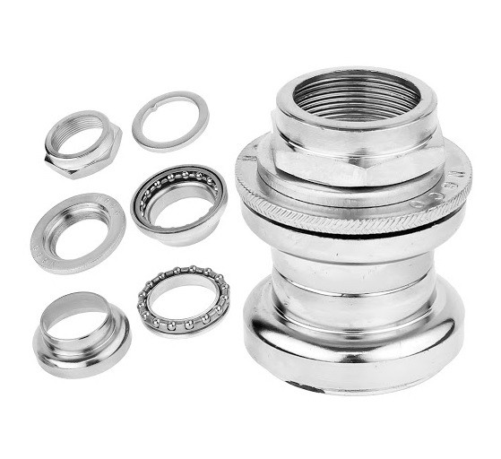 Рульова чашка Neco 1'' 22,2x30x27, різьбова сіра (H-831 silver), фото 1