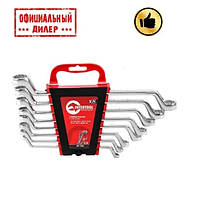 Набір ключів гайкових Інтертул 8 од., 6-22 мм Cr-V Intertool YLP HT-1102