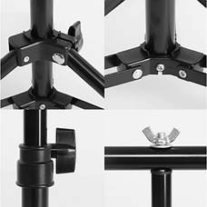 Стійка тримач для фону Prolight 0.68×0.75 см кріплення з прищіпками, фото 5