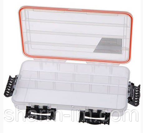 Коробка для приманок/пружин Select Lure Box SLHX-1602 одностороння 355x225x55 мм, фото 3