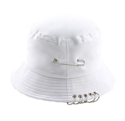 Панама З Булавкою та кільцями Біла розмір 56-58 см