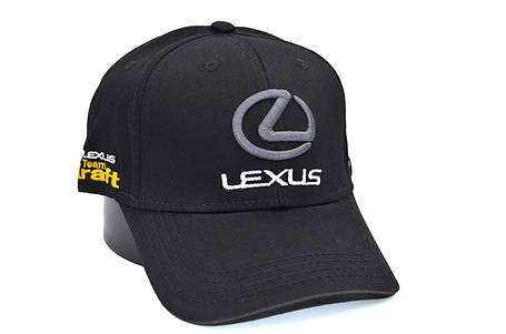 Кепка Sport Line з автомобільним логотипом Lexus 56-59 см чорна (S 0919-699), фото 1