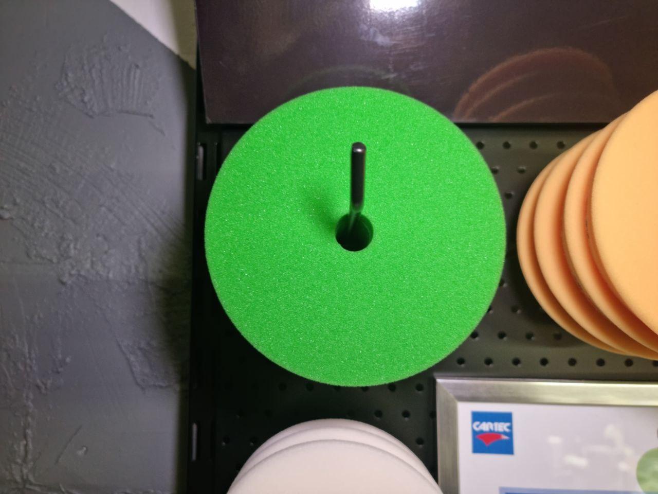 CARTEC 3000 полировальный круг зеленый "режущий" (эксцентрик ) 150x25mm ...