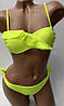 Купальник раздельный-плавки бразилиана Fuba 22710 Амина 22710 лимон (В НАЛИЧИИ ТОЛЬКО 50 УКР р-ры), фото 6