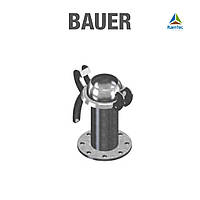 Адаптер - фланець Bauer (Мale - тато) та кільцем замком, оцинкований