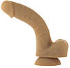 Фалоїмітатор ADDICTION — ANDREW — 8" Bendable Silicone Dong — Caramel, фото 5