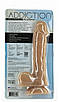 Фалоїмітатор ADDICTION — ANDREW — 8" Bendable Silicone Dong — Caramel, фото 8