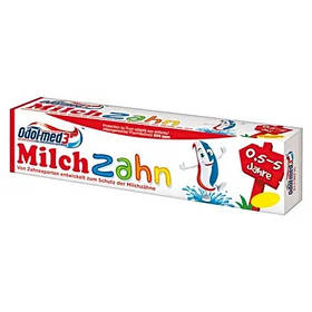 Дитяча зубна паста для молочних зубів Odol-med 3 Milchzahn від 5 місяців до 5 років 50ml