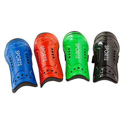 Щитки футбольні Sport 18cm гумка на липучці, фото 2