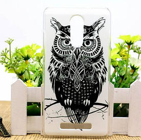 Силіконовий чохол для Xiaomi Redmi Note 3 накладка на бампер з малюнком сова