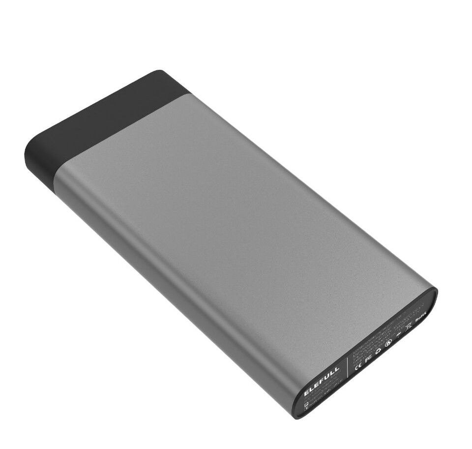 Зовнішній акумулятор Power Bank Elefull 30000mAh PB-HOUMI-1W Зарядний пристрій, фото 1